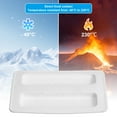 thumbnail image 3 of FONDOTIN 2Pcs White Silicone Toaster Oven Covers Protective Appliance Lid for Kitchen Use, 3 of 8