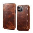 thumbnail image 1 of Funda de cuero 100% auténtico para teléfono móvil, carcasa tipo billetera para iPhone 12/13, 11/12, 11pro, 13pro Max, tarjeta de estilo comercial, Samsung S9, S10 Fivean unisex, 1 of 2