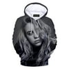 KABOER Unisex Billie Eilish 3D Hoodie Fashion Fans Pullover Hoodie Sweatshirt