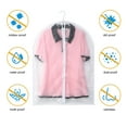 thumbnail image 3 of Garment Bags with Full Zipper for Hanging Clothes Storage Clear Clothes Protecting Lightweight Covers for Hanging Suit Bags Dress Bag for Closet Storage and Travel 24'' x 31'' 6pcs, 3 of 7