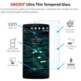 thumbnail image 3 of LG V10 [SWEZER, 3-Pack] Tempered Glass Screen Protector, Anti-Scratch, Anti-Bubble, Anti-Chip Edge, 3 of 4