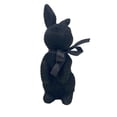 thumbnail image 6 of Tyidzon Flocked Bunny Easter Decorations with Bow Ties, Rabbit Figurines for Easter Centerpieces, Spring Home Tabletop Shelf Decor & Seasonal Gift, 6 of 6