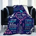 thumbnail image 2 of Happy 40th Birthday Gifts Blanket for Men 80"X 60", 1982 40th Birthday 40th Gift Idea Throw Blankets for Husband Him Dad Friends, 40th Birthday Flannel Throw Blankets for Bed Sofa, 2 of 6