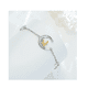 thumbnail image 5 of Pulseras De Gato Luna Plata 925 Para Mujeres Dorado 21 Cm 21 Cm Lab.G Plateado, 5 of 5