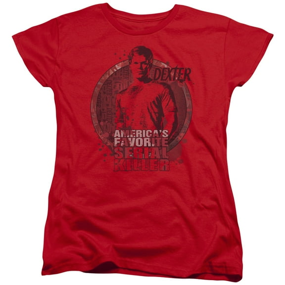 Dexter Americas Favorite Women's T-Shirt Red