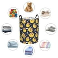 thumbnail image 5 of KLL Moon Bear Waterproof Foldable Laundry Hamper Bucket with Handles for Storage Bin,Kids Room,Home Organizer (Small ), 5 of 7