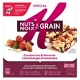 thumbnail image 1 of Special K Nuts & Grain Cranberries & Almonds Bars 165 g, 5 bars, 1 of 9