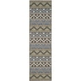 thumbnail image 6 of SAFAVIEH Veranda Luwig Geometric Indoor/Outdoor Area Rug, Blue/Creme, 9' x 12', 6 of 10