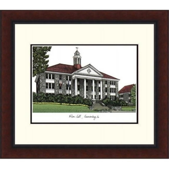 Campusimages WI995LR University of Wisconsin - Madison Legacy Alumnus Framed Lithograph