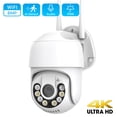 thumbnail image 1 of Minicámara IP PTZ 4K de 8MP para exteriores, videocámara inalámbrica con Audio y visión nocturna a Color, y 2MP 5MP, Zoom 5X y 1080P, seguimiento automático y WiFi, 1 of 3