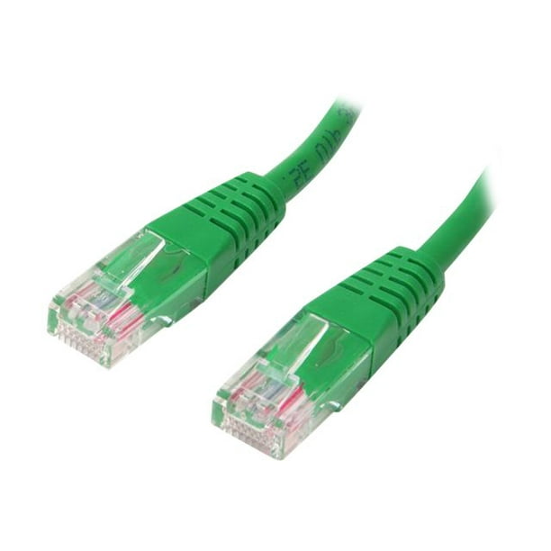 StarTech.com Cat5e Ethernet Cable - 3 ft - Green - Patch Cable - Molded ...