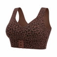 thumbnail image 2 of Posture Bra for Women Wireless Bra Wide Strap Back Support Full Coverage Bra for Housewives Mothers Gifts Front Closure Comfy Seamless Everyday Bras, 2 of 9