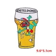 thumbnail image 3 of Oeteldonk parche bordado de rana con emblema, apliques de dibujos animados, parches para planchar, pegatina para ropa, Carnaval, emblemas de Países Bajos, 3 of 4
