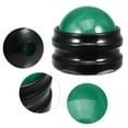 thumbnail image 4 of Unique Bargains Manual Massage Roller Ball Body Massage Tool Stress Ease Polypropylene Artificial Resin Black Green, 4 of 7