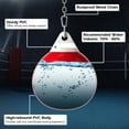 thumbnail image 4 of Goplus 18'' 110Lbs Heavy Water Filled Punching Aqua Training Boxing Bag Home Gym Hook Red, 4 of 10