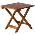 thumbnail image 5 of vidaXL Patio Sun Lounger with Table and Cushion Solid Acacia Wood, 5 of 9