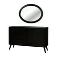 thumbnail image 5 of Furniture of America Farrah Transitional 4-Piece Bedroom Set, Eastern King, Black, 5 of 9