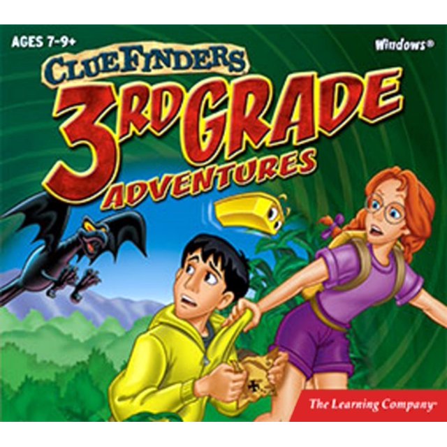 Software Educativo The Learning Company ClueFinders 3º Grado