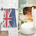 thumbnail image 7 of SKYSONIC Hand Towels Vintage Australia Flag Patterned 2 PCS, Cotton Bath Towel for Drying Face Hands Body ,Absorbent Lightweight Towels for Bathroom Ktichen Travel Gym, 16"x28", 7 of 7