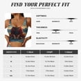 thumbnail image 5 of Balery Meditating Golden Retriever Pattern Racerback Sports Bras for Women - Padded Seamless High Impact Support for Yoga Gym Workout Fitness-Medium, 5 of 8