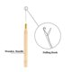 thumbnail image 4 of 4 In 1 Set 500pcs Micro Ring Set Micro Rings Loop Needle Micro Ring Pliers Tool Set For Hair Extensions Accessories, 4 of 5