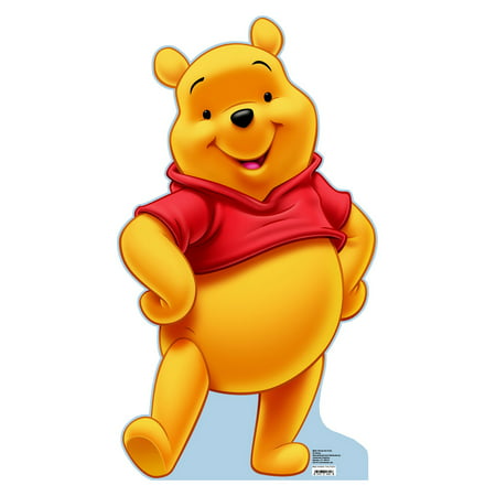 Disney Winnie the Pooh Life Size Cutout Stand Large Cardboard Cutout Party Prop Decor Birthday party Supplies, Disney Birthday decoration Size: 40