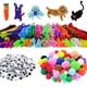 thumbnail image 2 of Set de artículos de arte y artesanía PenVinoo 862 piezas para niños con limpiapipas, pompones y ojos meneantes, 2 of 7