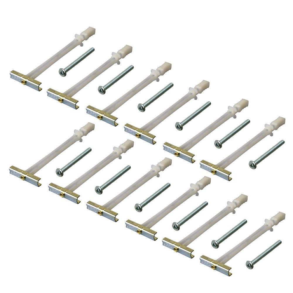 12 Pieces TOGGLER SNAPTOGGLE Drywall Anchor with included bolts for 1/4-20 