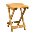 thumbnail image 3 of Tabouret Pliant Pliable Léger Tabouret Pliable Chaise de Camping Chaise de Pêche 28cmx28.5cmx46.5cm, 3 of 9