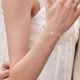 thumbnail image 3 of 8.2 Inch Initial Bracelets for Women Letter A-Z Initial Bracelet - Heart Initial Bracelets for Women Letter Initial Heart Bracelets - For Daily Styling & Gift, 3 of 4