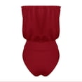 thumbnail image 2 of DOPI Women Strapless Bandeau Tops Swimwear Tankini Beach Swimsuit Bikinis Bathing Set, 2 of 4