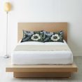 thumbnail image 6 of Yayeee Pillowcase Queen Size Set of 2 Satin Wrinkle Resistant Pillow Case, Dark Floral, 6 of 8