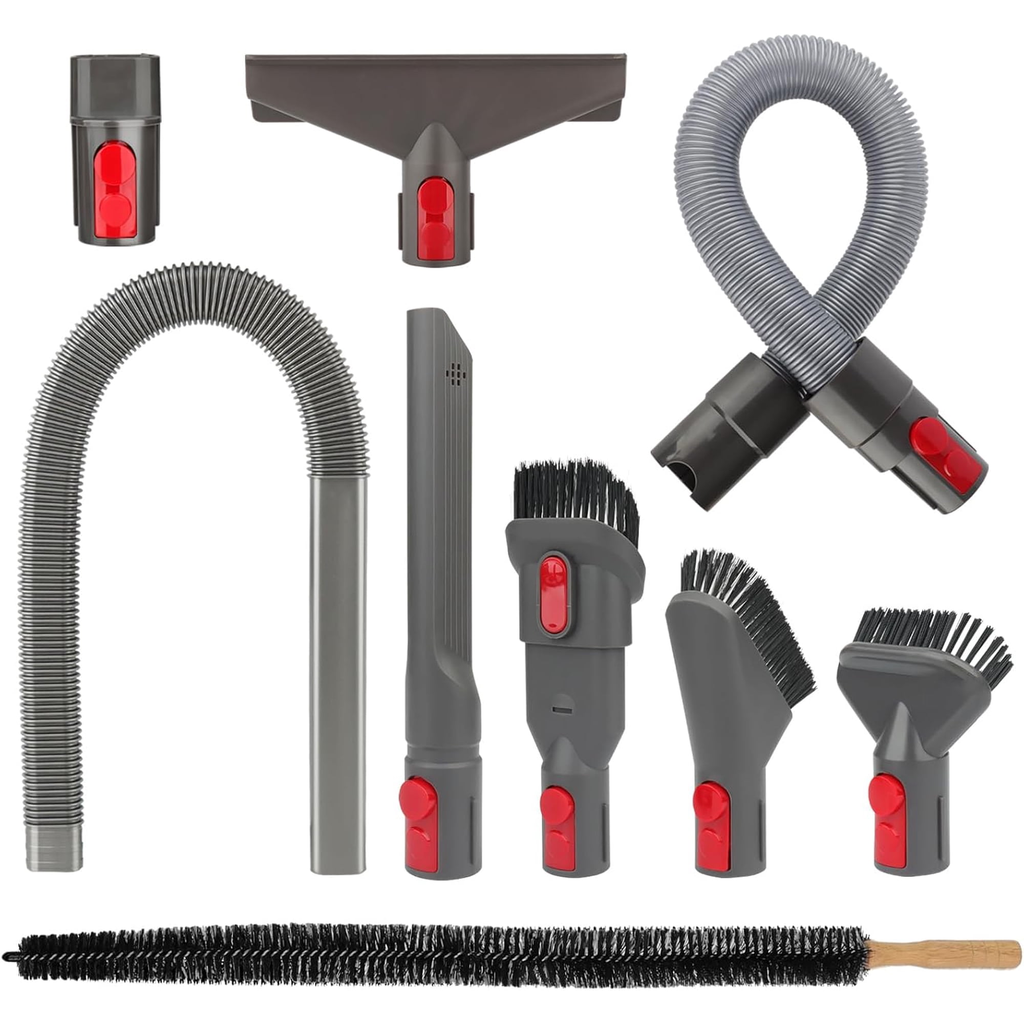 Cleaning Kit for Dryer Ducts and Brush Set compatible with Dy*son Gen5, V15, V15s, V12, V11, V10, V9, V8, V7, Absolute, Detect, Cyclone, Fluffy, Mattress, Outsize