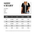 thumbnail image 3 of CASSIE LIZ Plus Size Tops for Women 3X Black Short Sleeve Shirts Spring Fashion Clothes V Neck Lace Trim Tee Shirts Casual Loose Fit Blouses Summer Tunics 3XL 22W 24W, 3 of 3