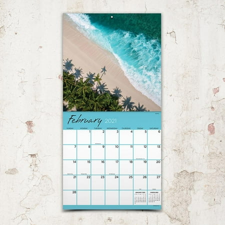2021 Tropical Beaches Wall Calendar Walmart Canada 2021 tropical beaches calendar how to find out wher p