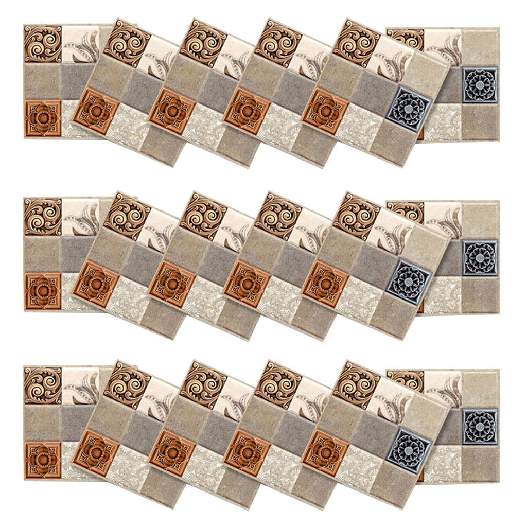 Pianpianzi Hexagon Stick on Mirrors 3d Sticker Tiles for Wall Wall