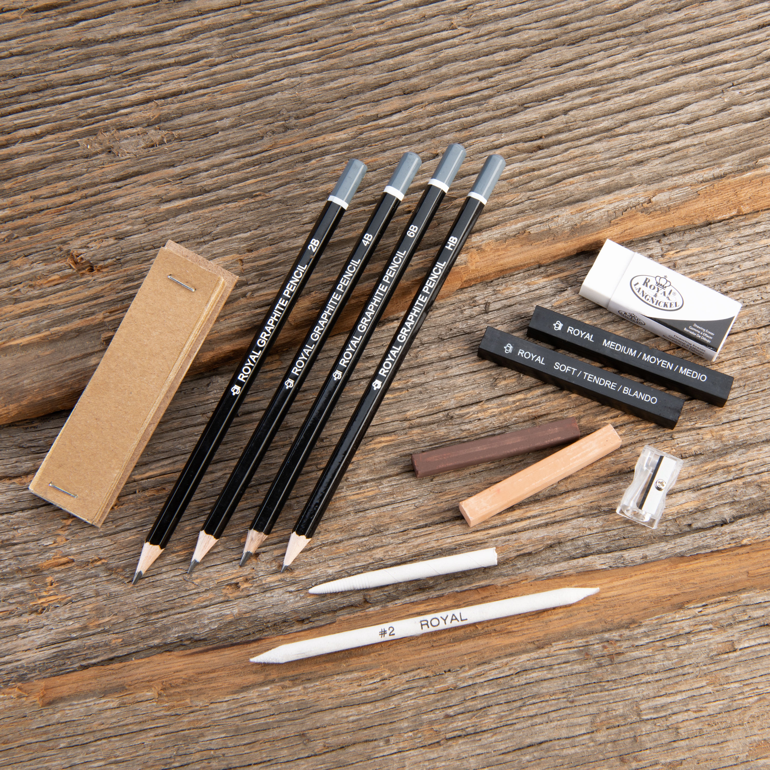 Royal & Langnickel Essentials - 14pc Graphite Sketching Pencil Set