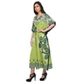 thumbnail image 5 of Moomaya Womens Long Beach Kaftan Beachwear Bikini Coverup Dress Kaftan Plus Size, 5 of 6