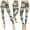 B&w Lace, variant on Eevee Women's Ultra Soft Patterned Leggings - One Size Pink Camouflage