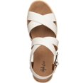 thumbnail image 3 of Style & Co. Womens Emalinee Faux Leather Slingback Wedge Sandals, 3 of 3
