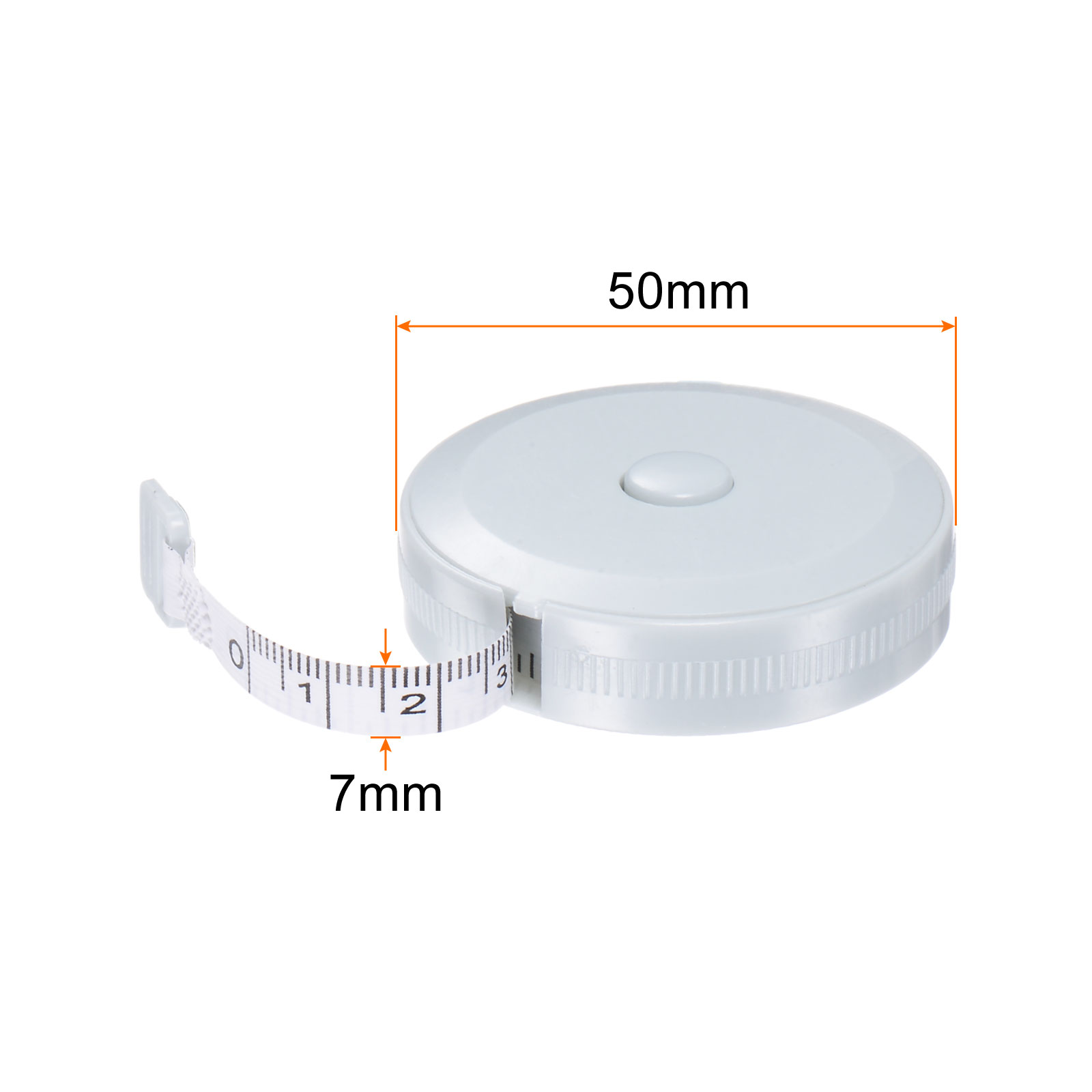 Unique Bargains Cloth Measuring Tape for Tailoring with Clear Markings Blue 78inch