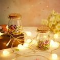 thumbnail image 5 of BENECREAT 10 Pack Glass Wedding Party Favor Jars with Cork Lids, Label Tags and String for Candy, Spices, Seashell Collection, Candle Making and More Pudding Bottle-shaped, 5 of 7