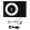 Black, variant on YAHHU Portable Digital Music Media Player Mini MP3 BackClip Player with Earphone and USB Cable, Silver