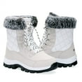 thumbnail image 6 of Women’s Snow Boot Waterproof Lace Up Mid-Calf Outdoor Winter Rubber Sole Deep Tread, 6 of 6