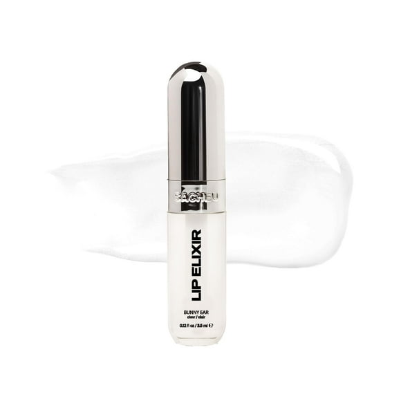 Brillo de labios Sacheu Lip Elixir, nutritivo e hidratante, conejito