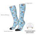 thumbnail image 4 of Naloa Cute Animals Surfers Knee Socks, High Socks Long Stretchy Sock Women Knee High Stocking, Long Socks for Women, 4 of 6