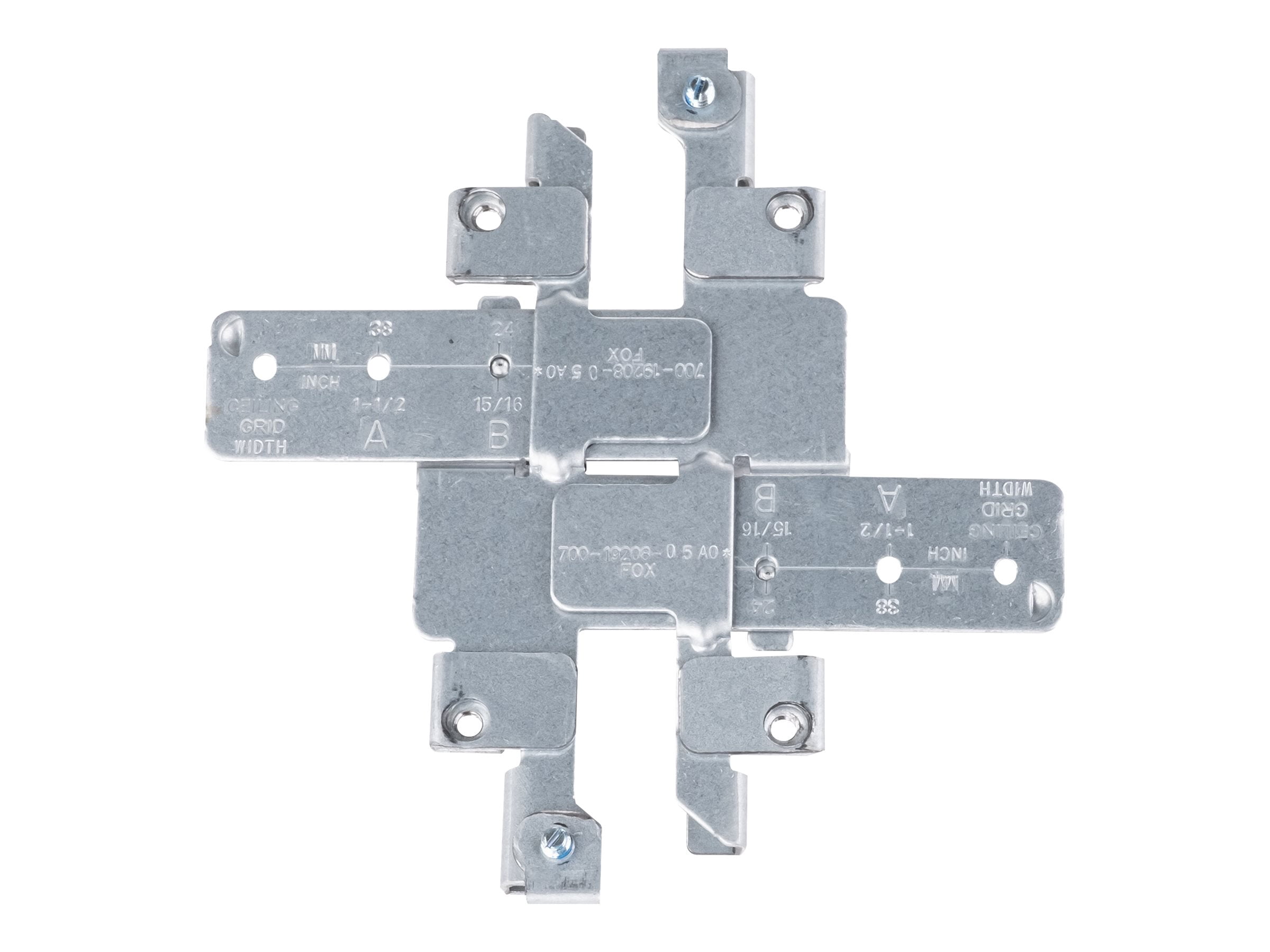 Cisco Ceiling Grid Clip: Flush - Network device mounting kit - ceiling mountable - for P/N: CW9162I-ROW, CW9162I-Z, CW9166D1-A, CW9166D1-B, CW9166D1-E, CW9166D1-ROW, CW9166I-F