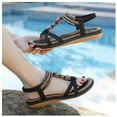 thumbnail image 6 of Black Female Breathable Casual Shoes Flat Comfort For Spring Summer Versatile Everyday Wear, 6 of 9