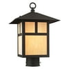 Livex Lighting Montclair Mission Outdoor Post Head in Bronze/Brass