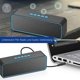 thumbnail image 5 of Belita Amy Altavoz Bluetooth Inalámbrico, Altavoz Bluetooth 5.0 Portátil Con Doble Controlador De Graves, Estéreo 3d, Radio Fm, Función Manos Libres, Integrado 1500 M// kaili Sencillez, 5 of 5